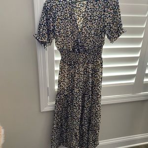 Never worn midi floral dress